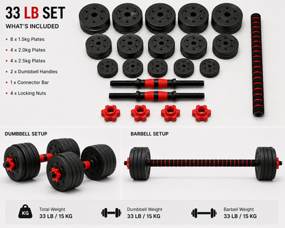 Adjustable Home Dumbbells